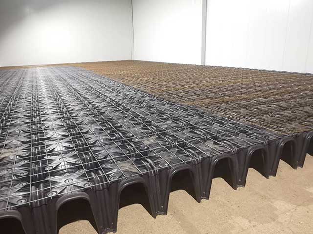 IGLU'® - intercapedine ventilata per cella frigo in Macedonia
