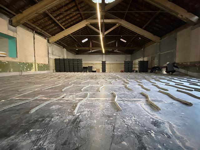 Solai alleggeriti U-Boot® Beton centro ricreativo "Coqs Rouges"
