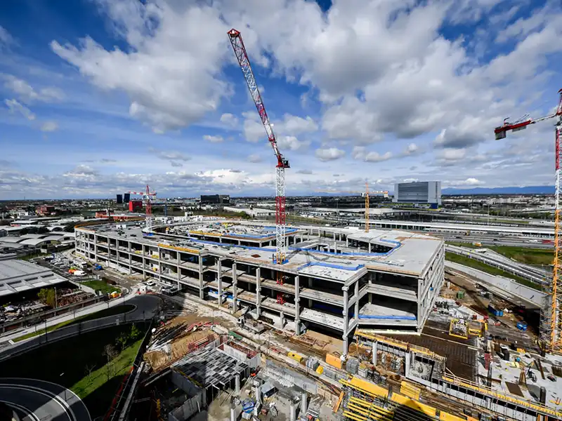 Dagvattenmagasin för Merlata Bloom - Urban Smart District